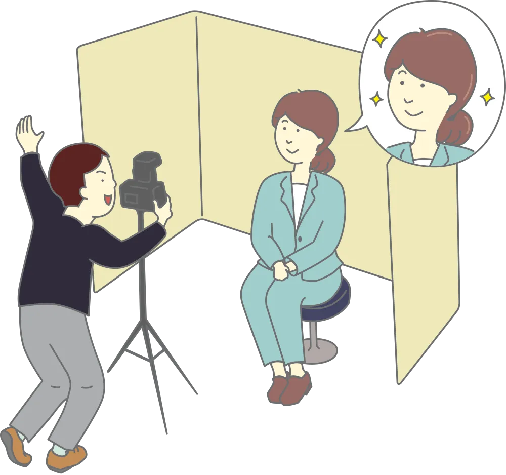 証明写真コーナー